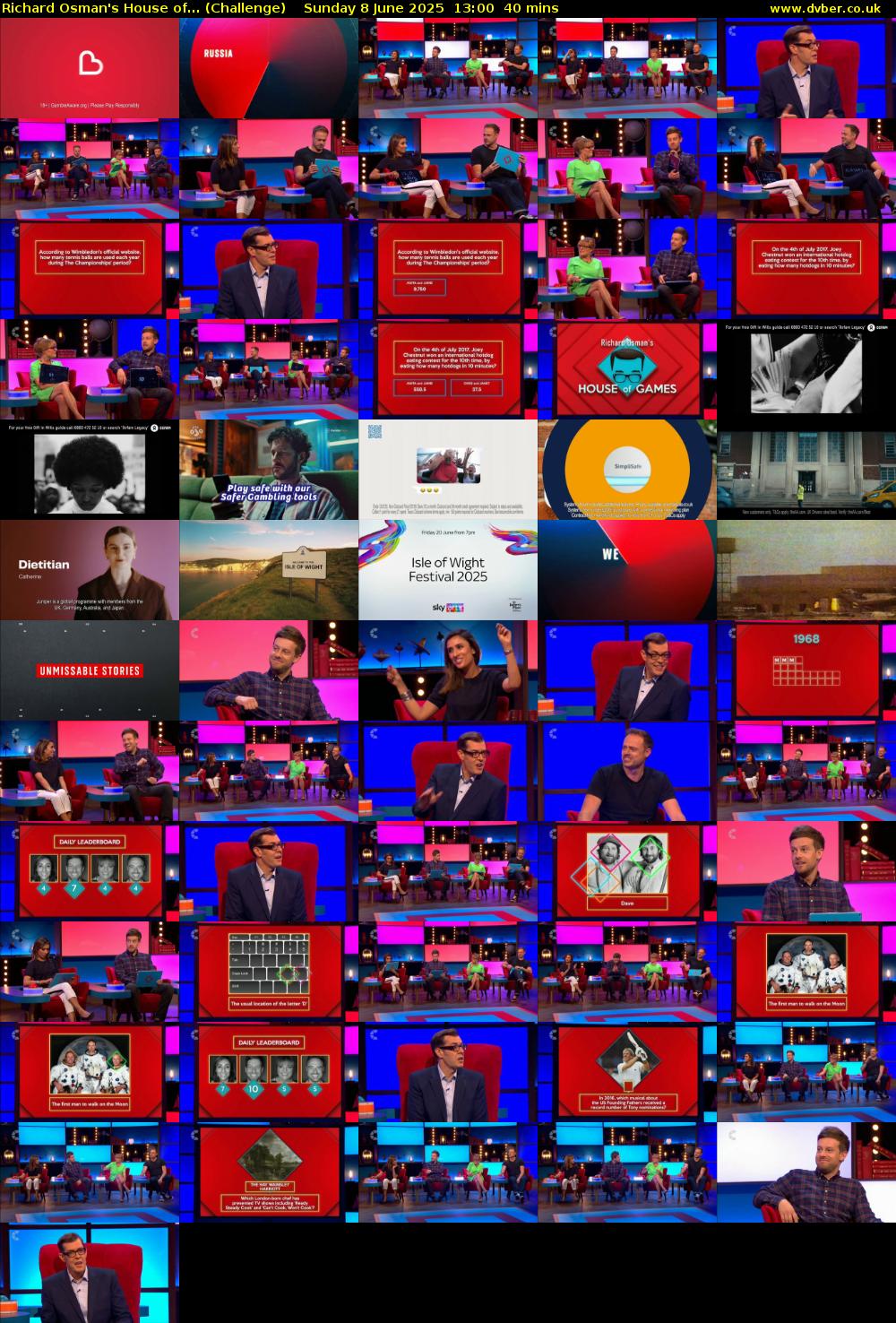 Richard Osman's House of... (Challenge) Sunday 8 June 2025 13:00 - 13:40