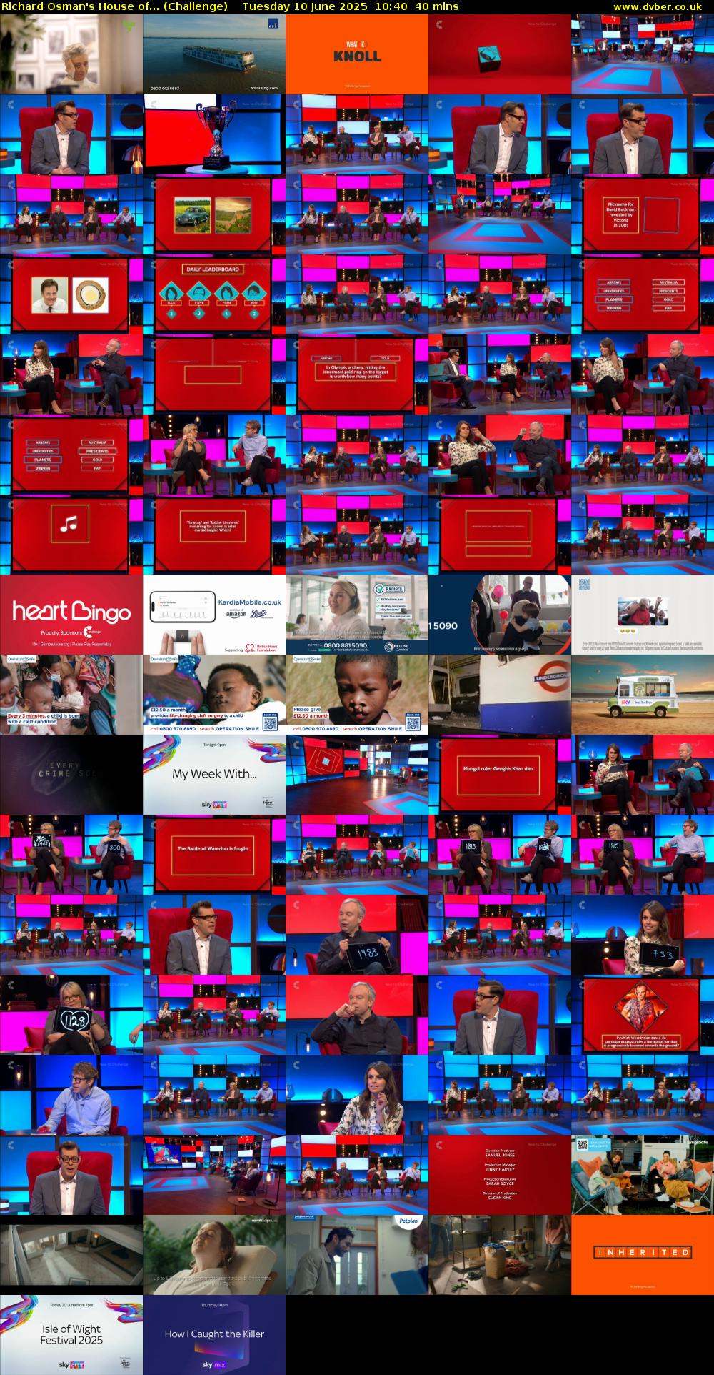 Richard Osman's House of... (Challenge) Tuesday 10 June 2025 10:40 - 11:20