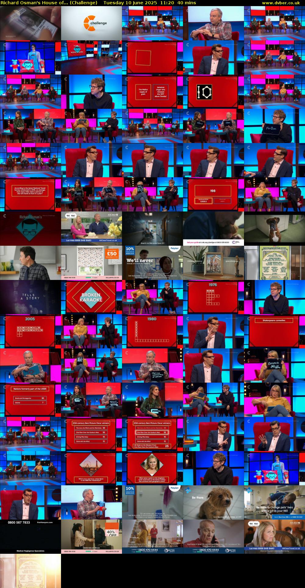 Richard Osman's House of... (Challenge) Tuesday 10 June 2025 11:20 - 12:00