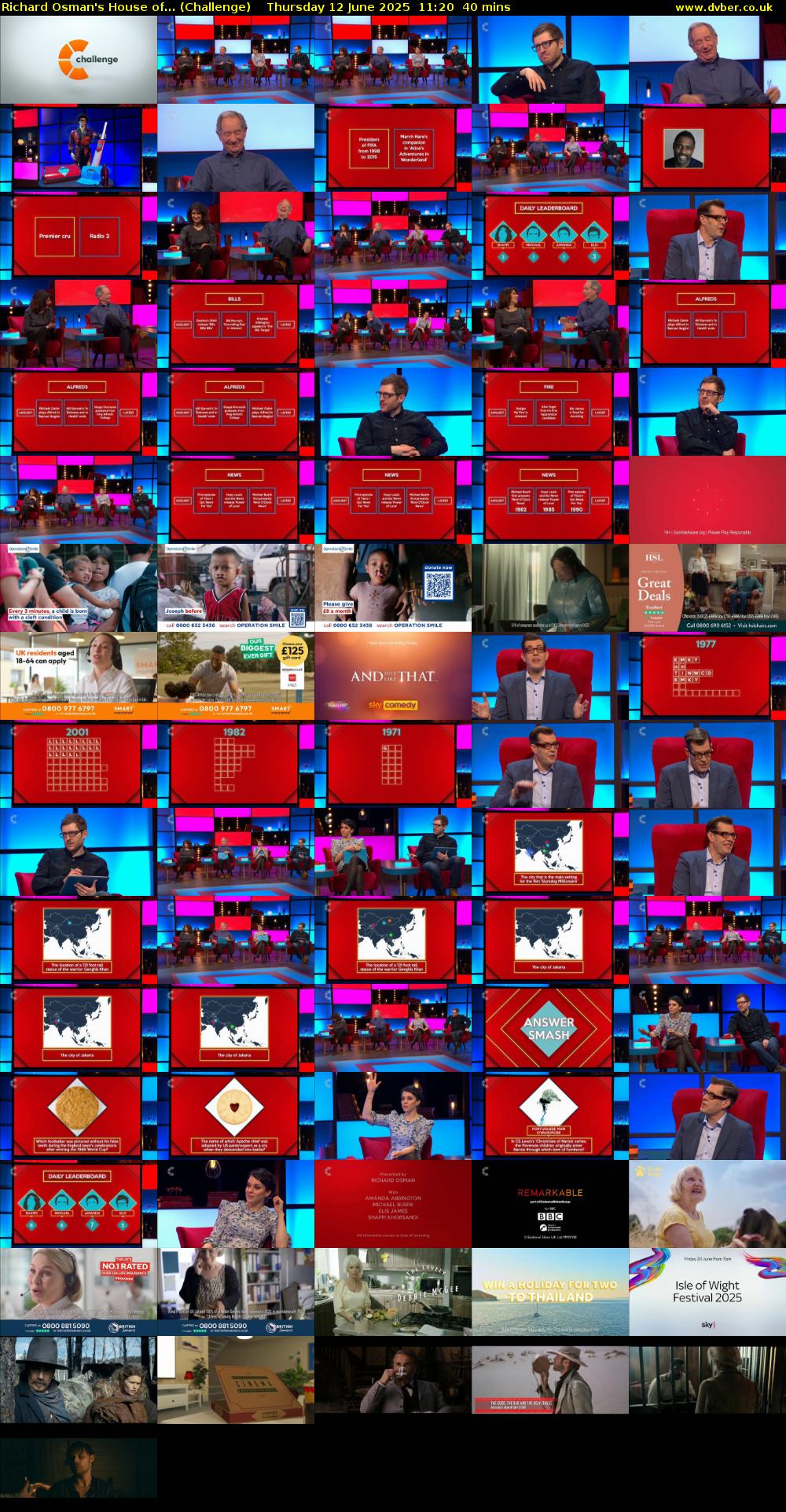 Richard Osman's House of... (Challenge) Thursday 12 June 2025 11:20 - 12:00