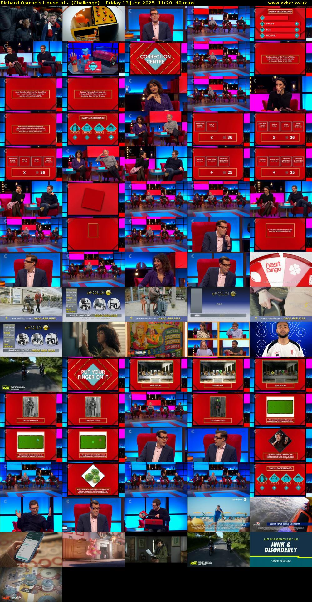 Richard Osman's House of... (Challenge) Friday 13 June 2025 11:20 - 12:00