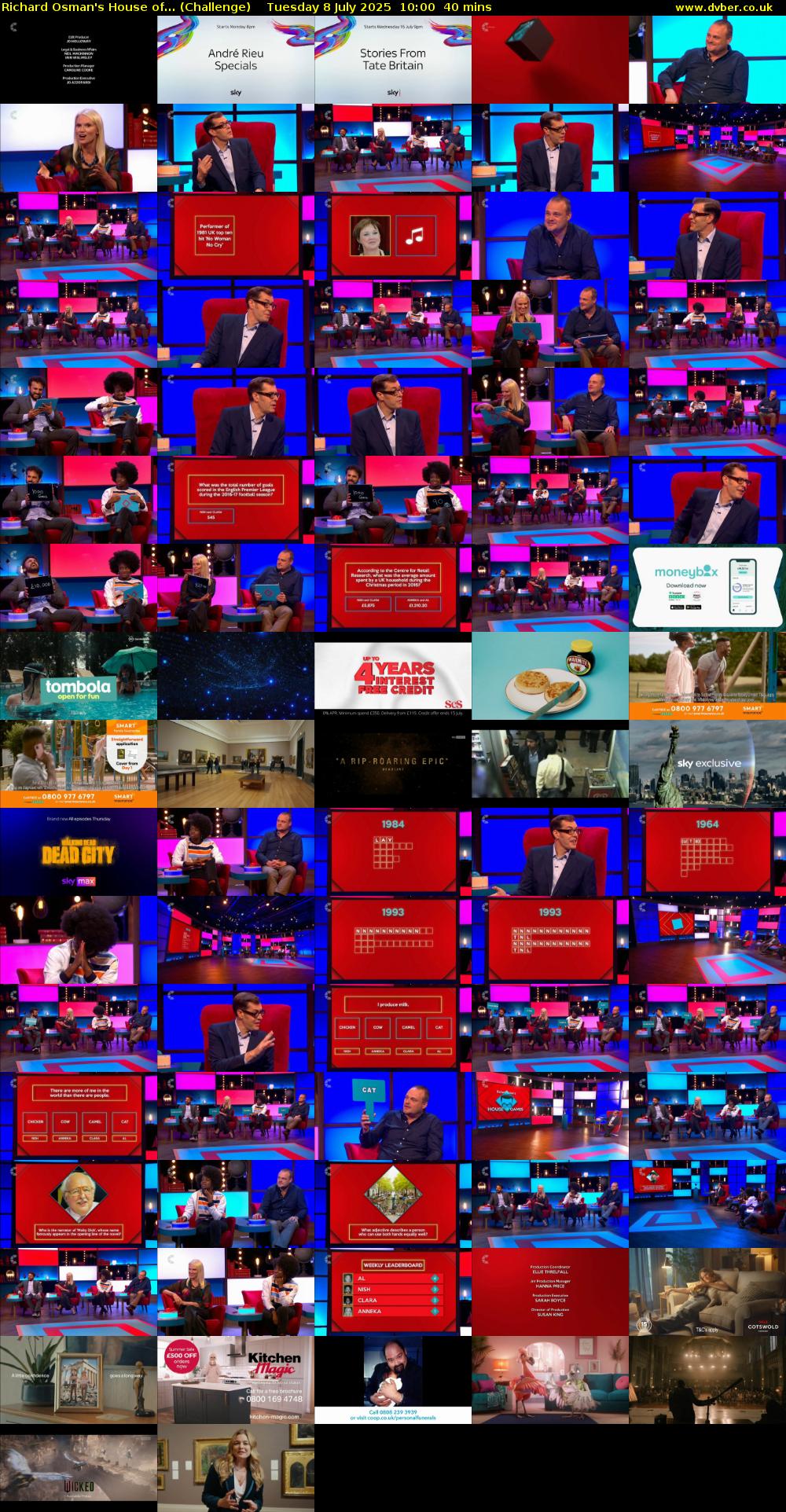 Richard Osman's House of... (Challenge) Tuesday 8 July 2025 10:00 - 10:40