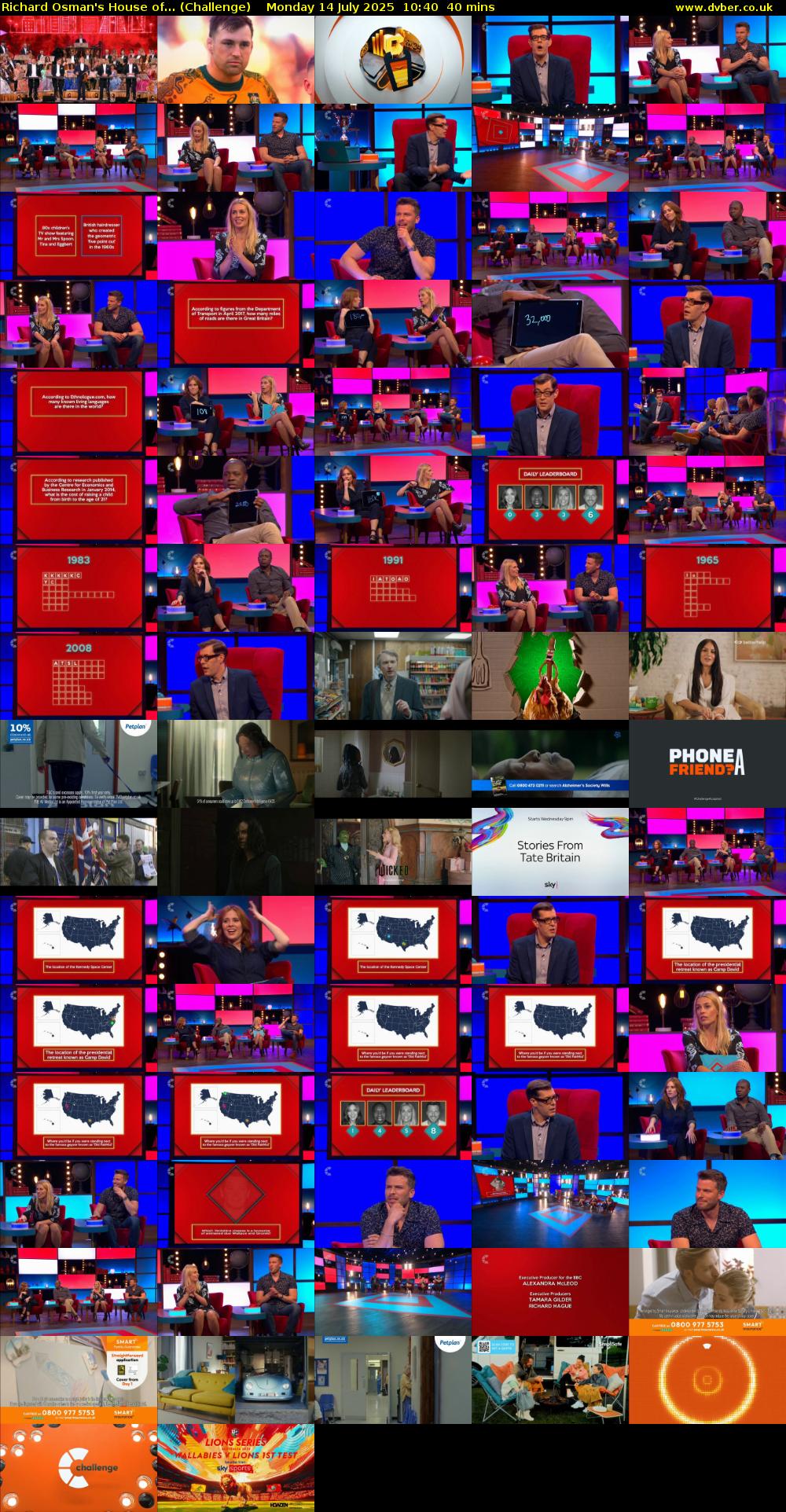 Richard Osman's House of... (Challenge) Monday 14 July 2025 10:40 - 11:20