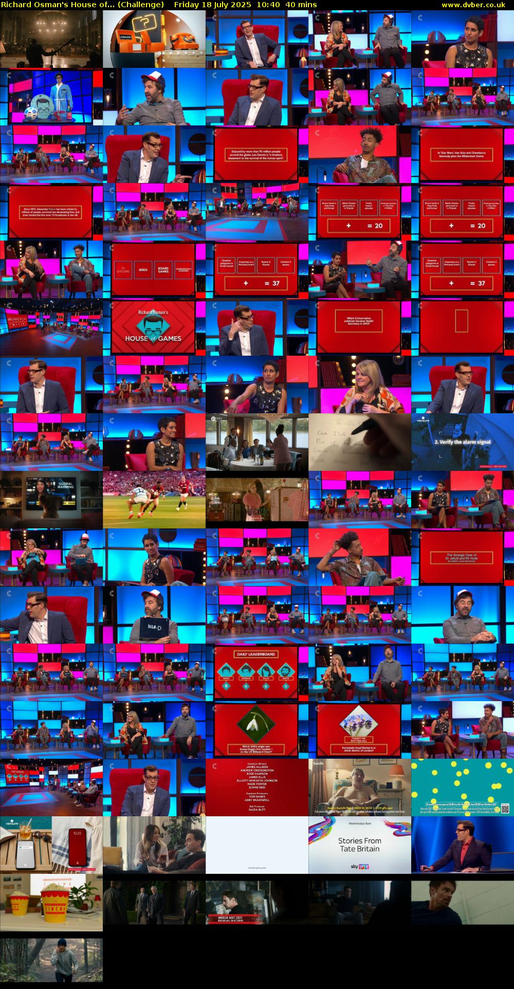 Richard Osman's House of... (Challenge) Friday 18 July 2025 10:40 - 11:20