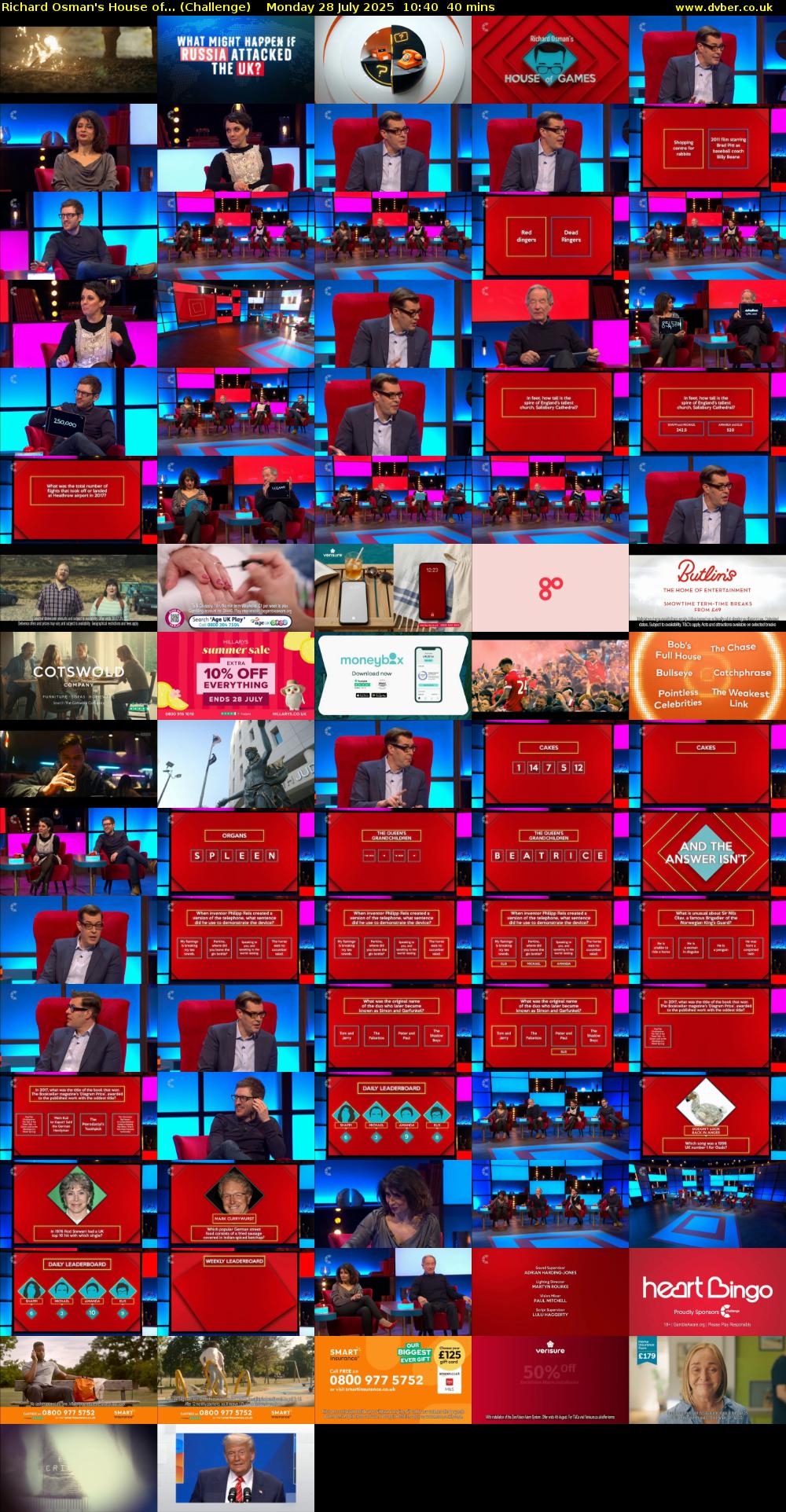 Richard Osman's House of... (Challenge) Monday 28 July 2025 10:40 - 11:20