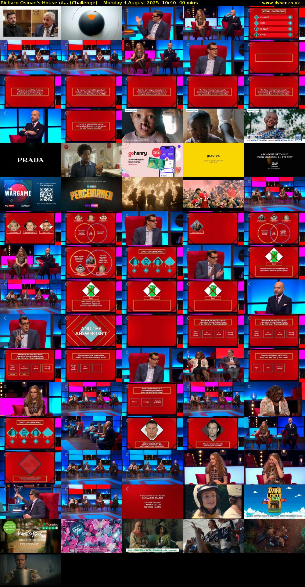 Richard Osman's House of... (Challenge) Monday 4 August 2025 10:40 - 11:20