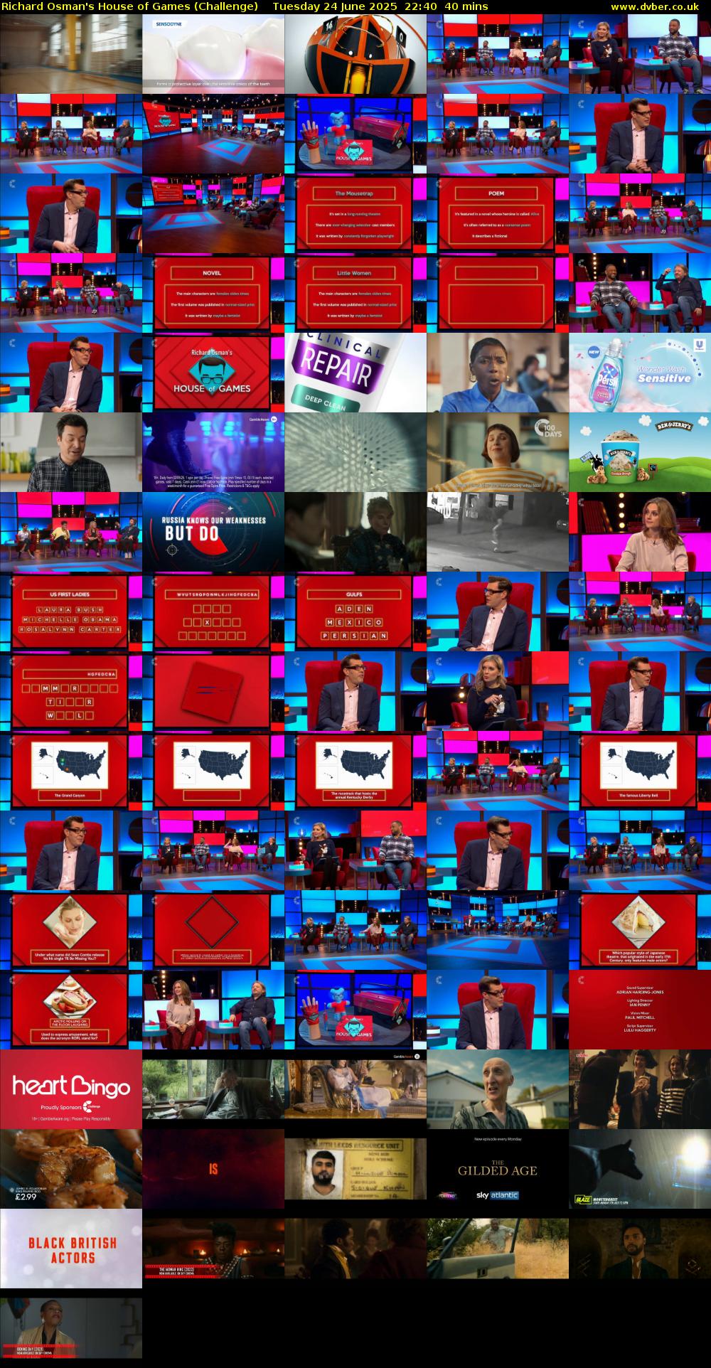 Richard Osman's House of Games (Challenge) Tuesday 24 June 2025 22:40 - 23:20
