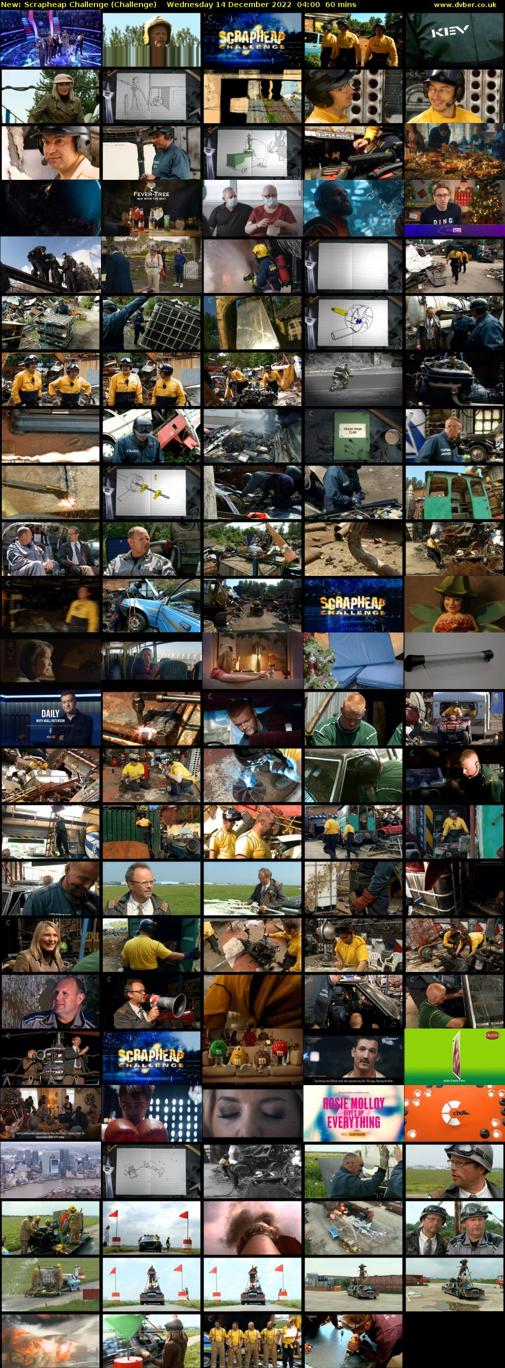Scrapheap Challenge (Challenge) Wednesday 14 December 2022 04:00 - 05:00