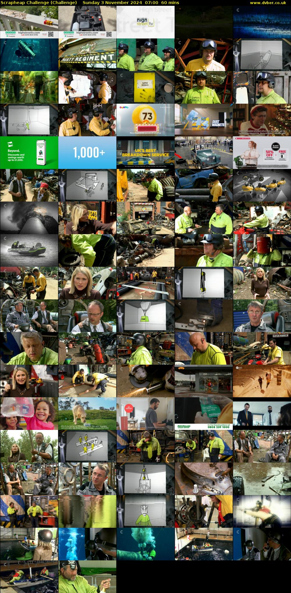 Scrapheap Challenge (Challenge) Sunday 3 November 2024 07:00 - 08:00