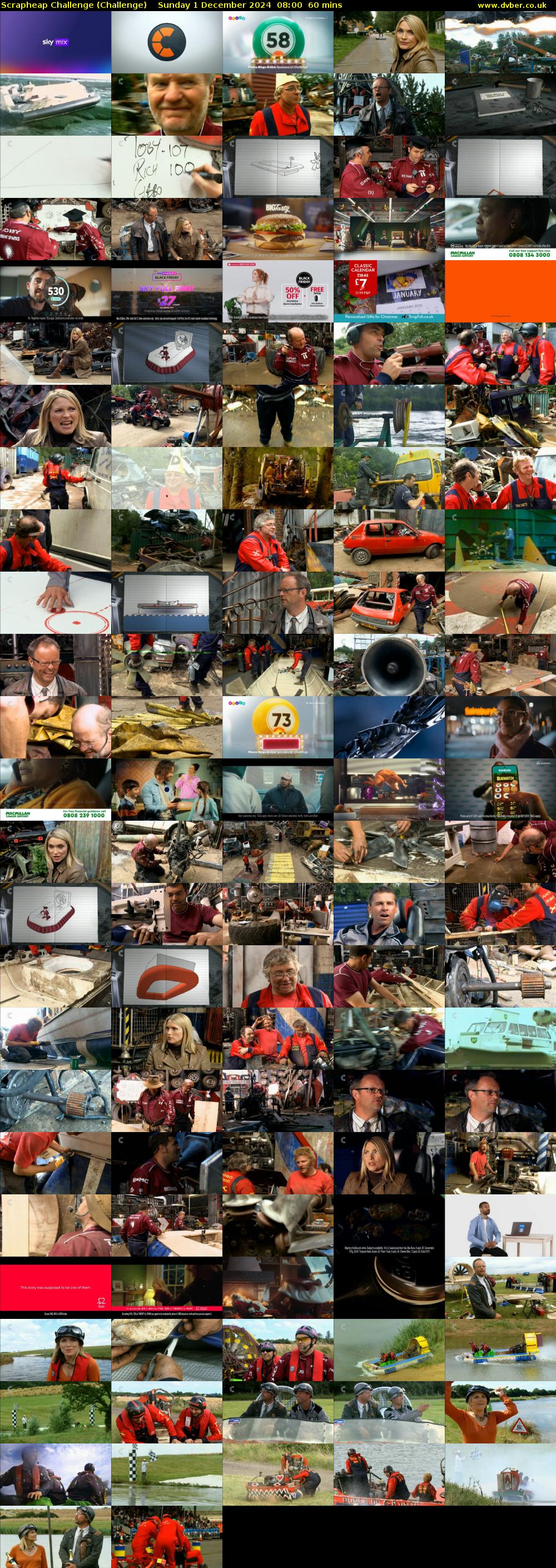 Scrapheap Challenge (Challenge) Sunday 1 December 2024 08:00 - 09:00
