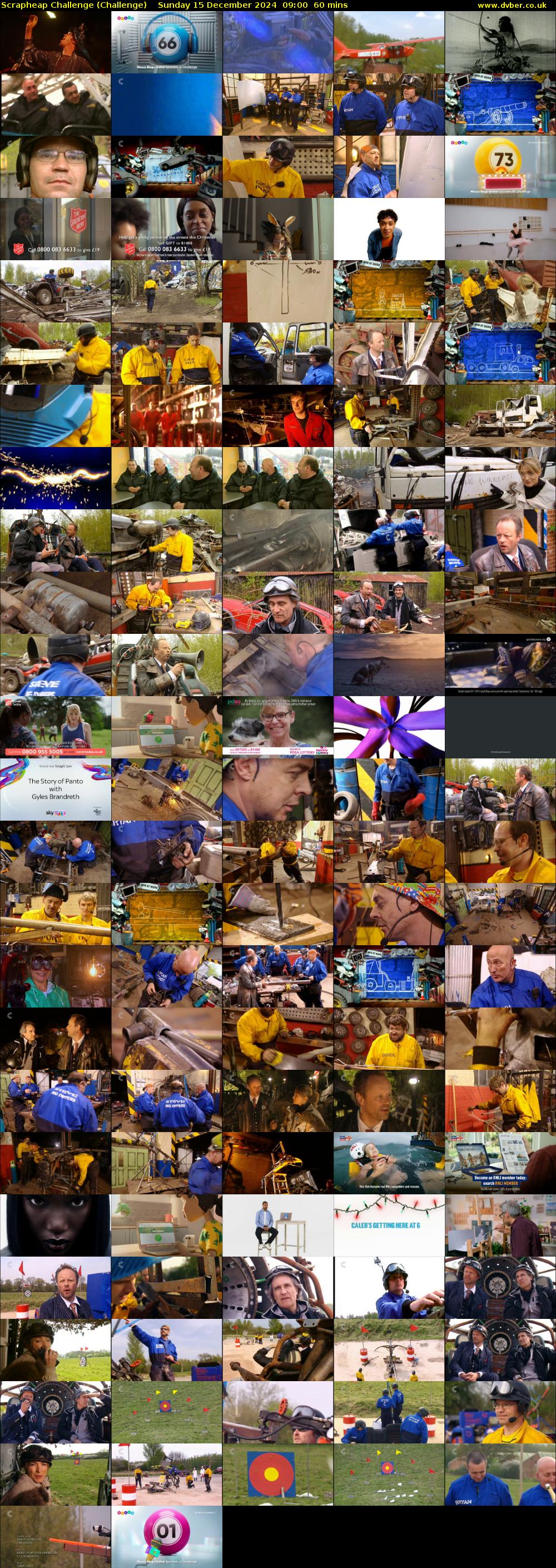 Scrapheap Challenge (Challenge) Sunday 15 December 2024 09:00 - 10:00