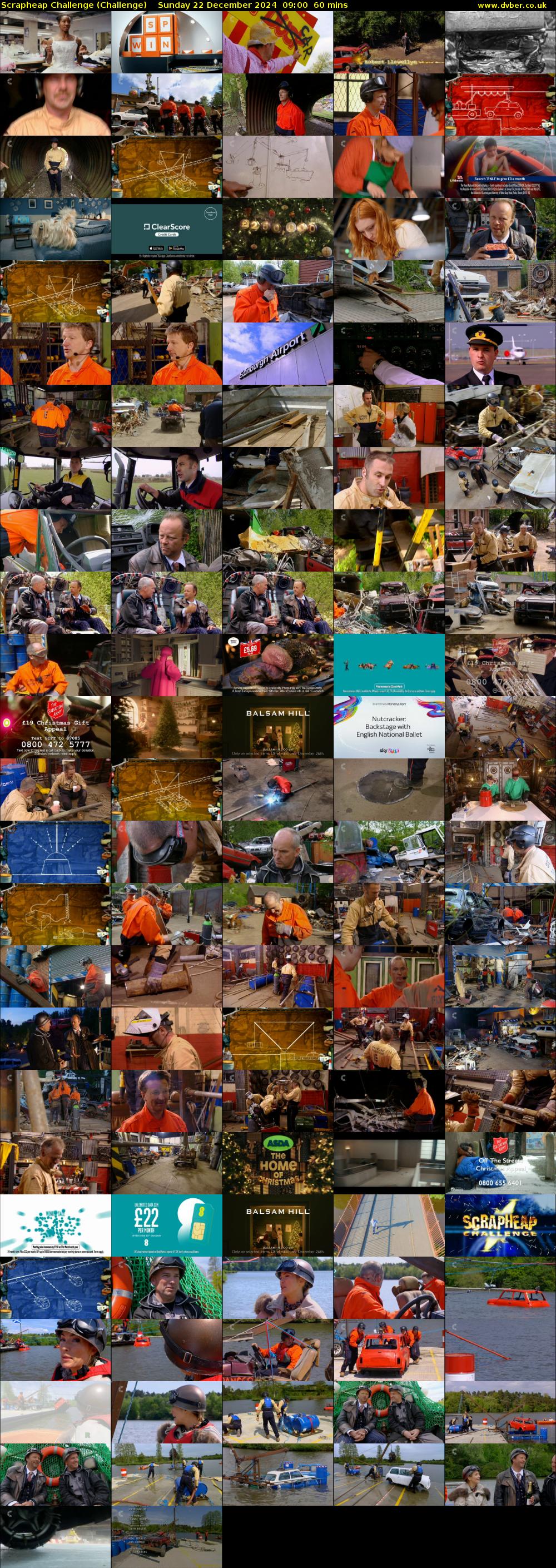 Scrapheap Challenge (Challenge) Sunday 22 December 2024 09:00 - 10:00