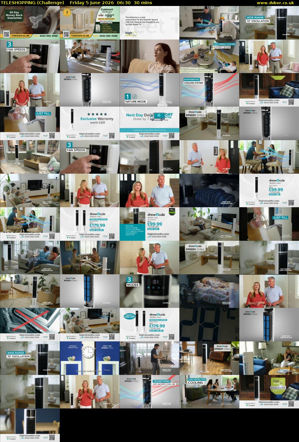 TELESHOPPING (Challenge) Friday 5 June 2026 06:30 - 07:00