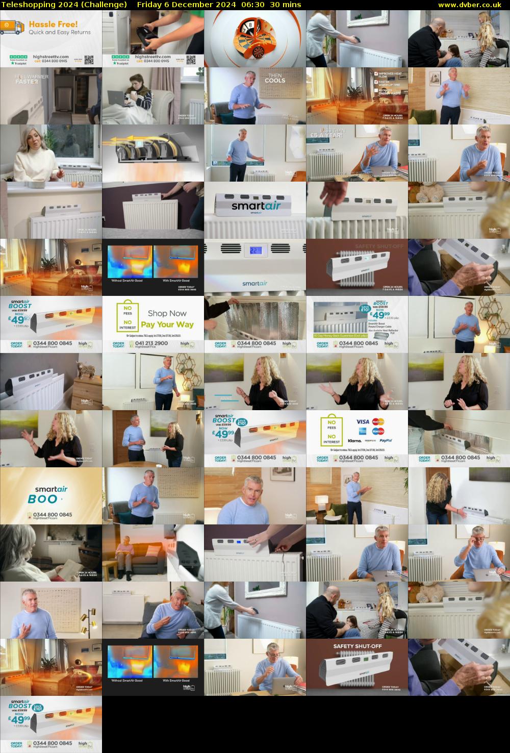 Teleshopping 2024 (Challenge) Friday 6 December 2024 06:30 - 07:00