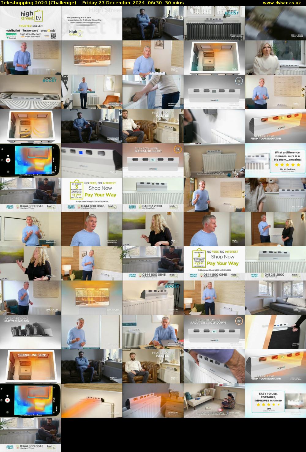Teleshopping 2024 (Challenge) Friday 27 December 2024 06:30 - 07:00