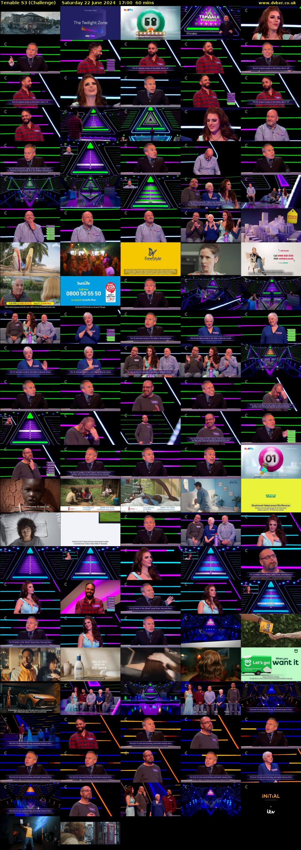 Tenable S3 (Challenge) Saturday 22 June 2024 17:00 - 18:00