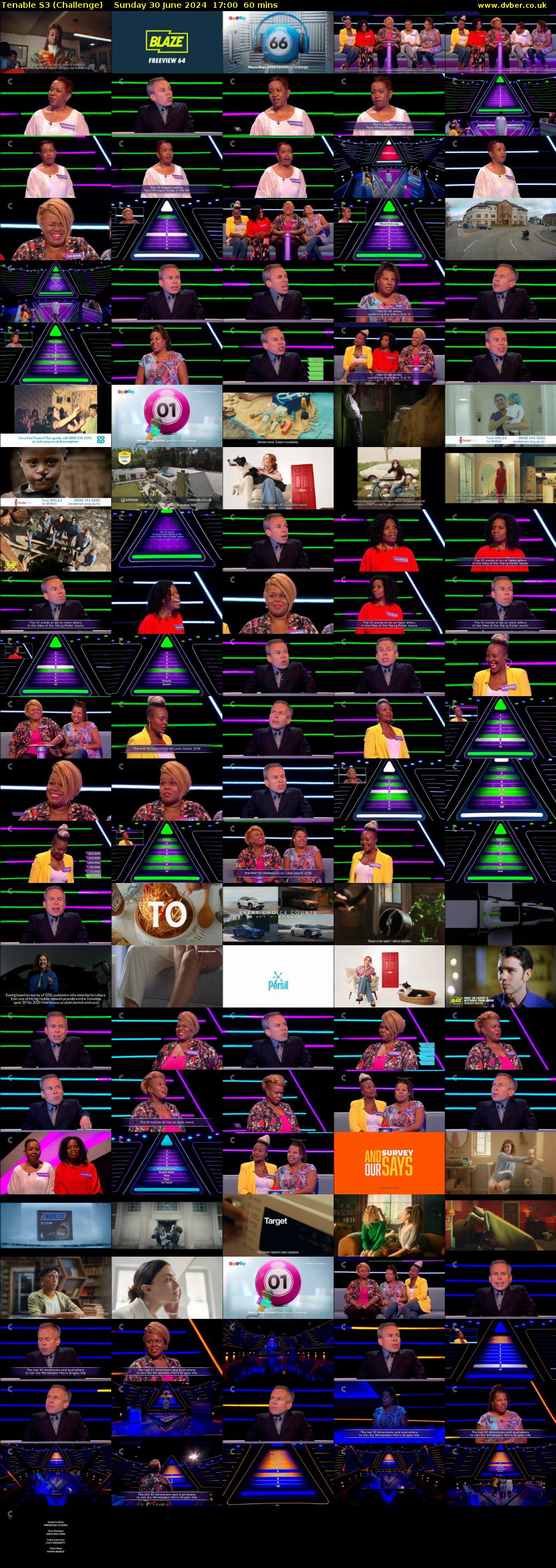 Tenable S3 (Challenge) Sunday 30 June 2024 17:00 - 18:00