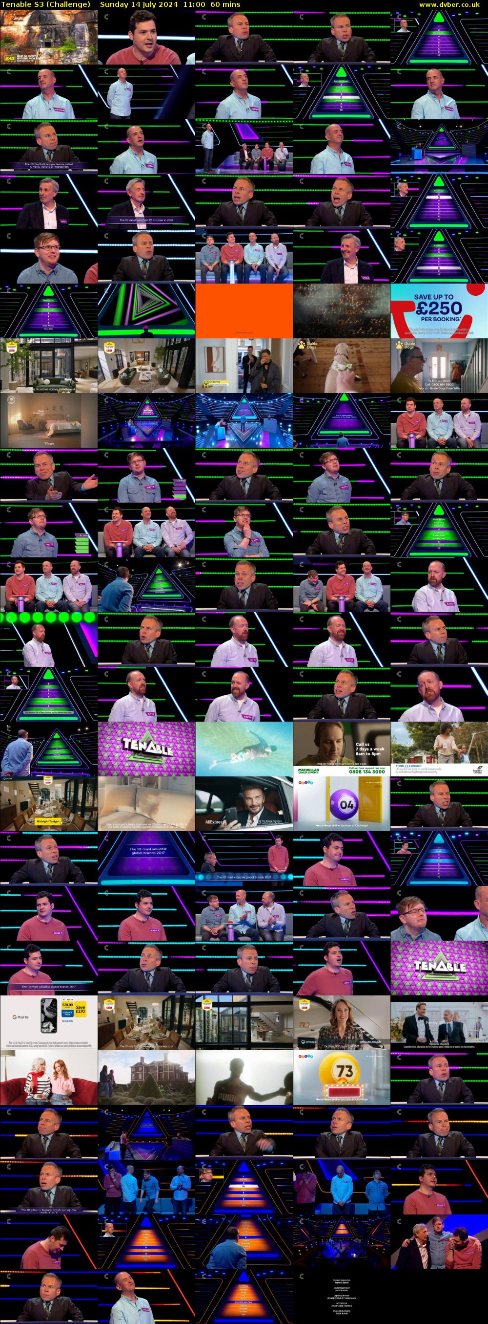 Tenable S3 (Challenge) Sunday 14 July 2024 11:00 - 12:00