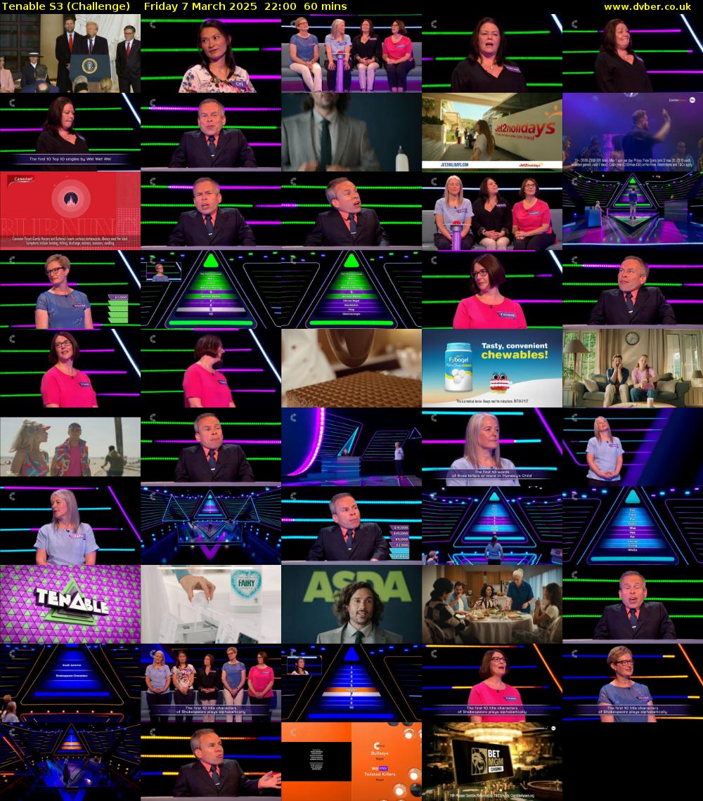Tenable S3 (Challenge) Friday 7 March 2025 22:00 - 23:00