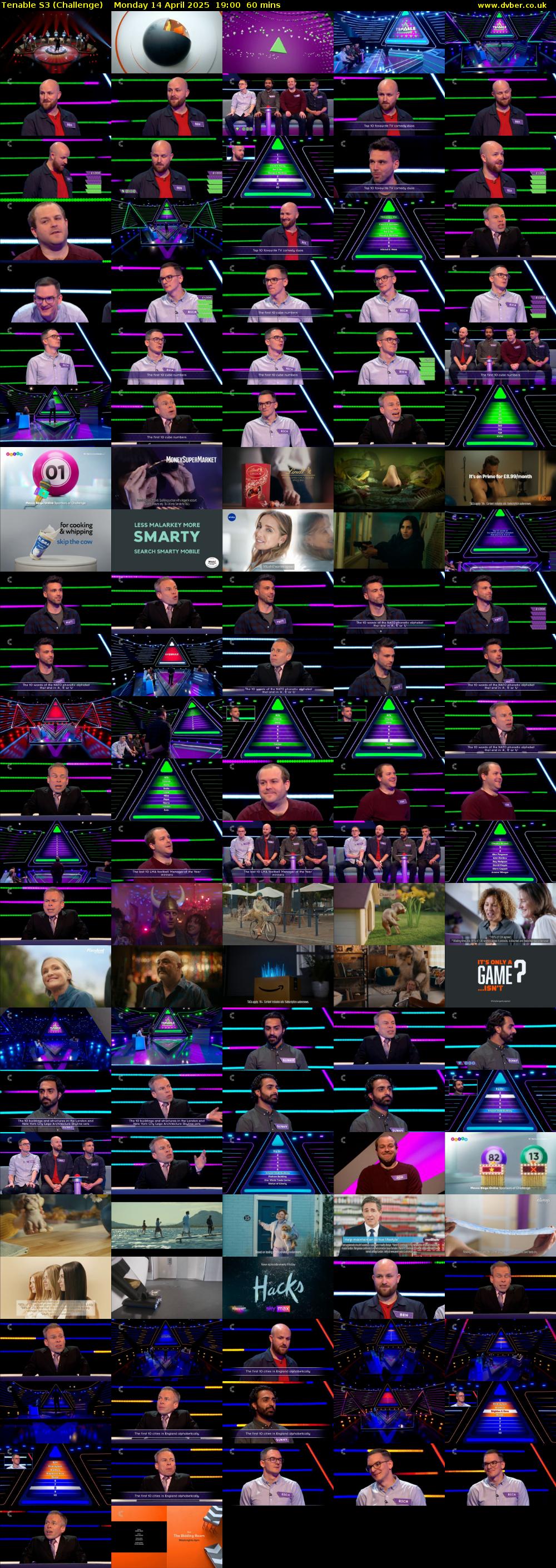 Tenable S3 (Challenge) Monday 14 April 2025 19:00 - 20:00