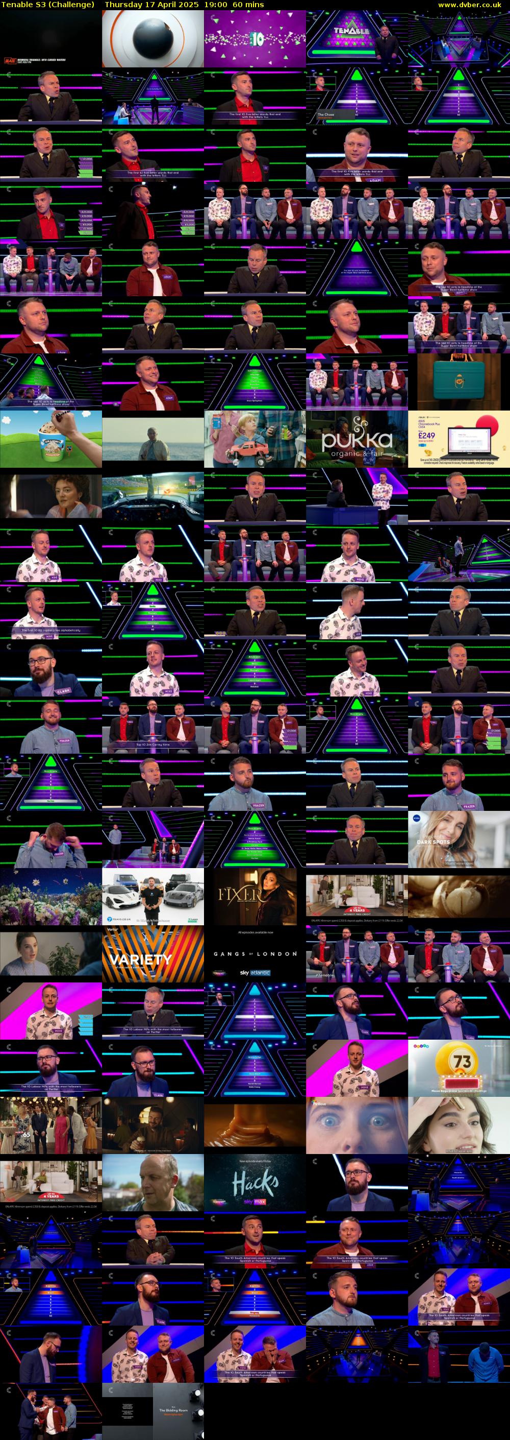Tenable S3 (Challenge) Thursday 17 April 2025 19:00 - 20:00