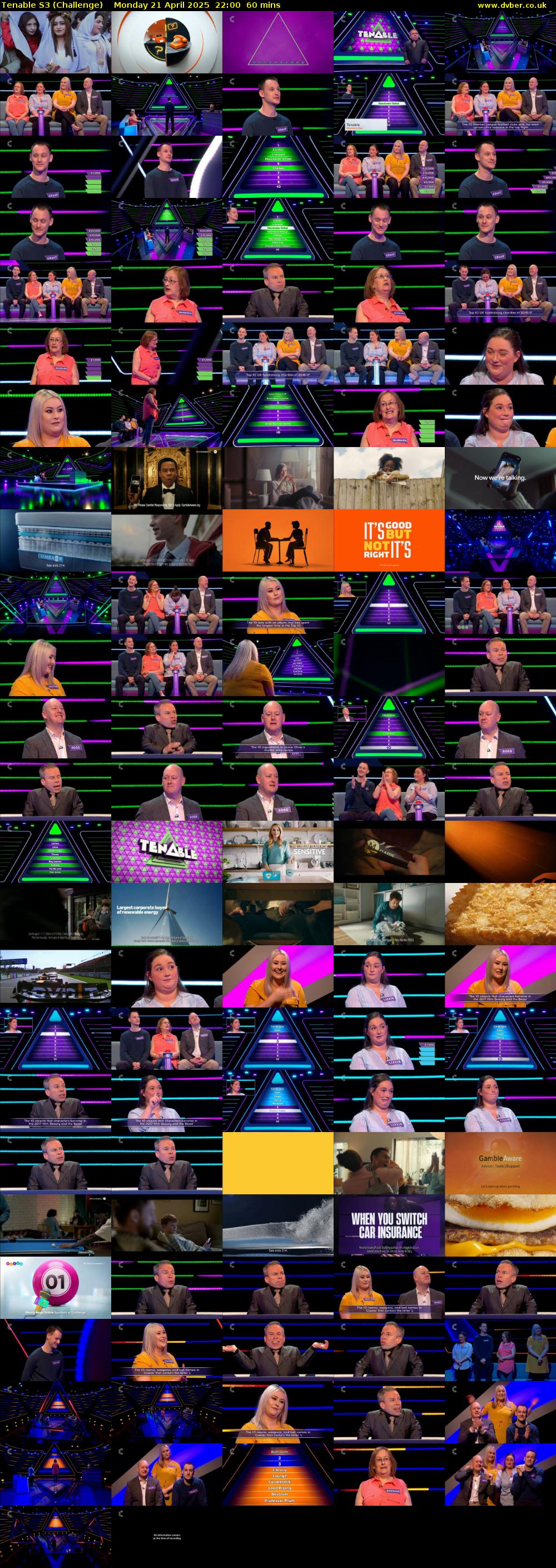 Tenable S3 (Challenge) Monday 21 April 2025 22:00 - 23:00