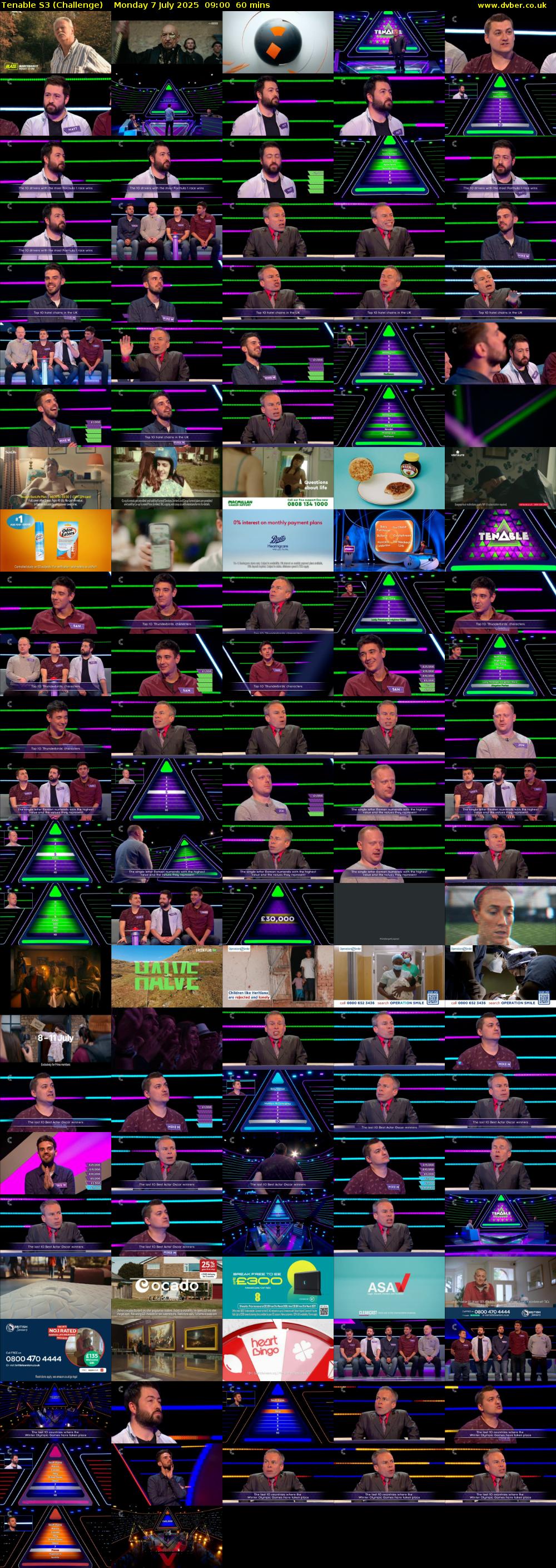 Tenable S3 (Challenge) Monday 7 July 2025 09:00 - 10:00