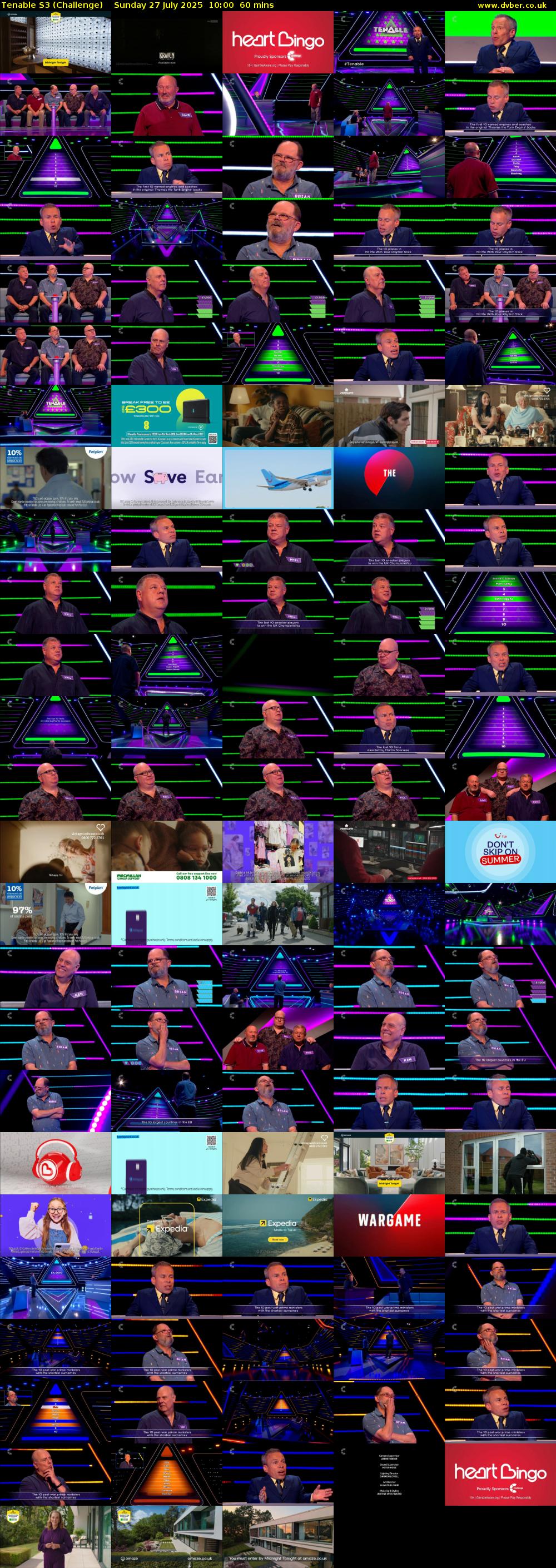 Tenable S3 (Challenge) Sunday 27 July 2025 10:00 - 11:00