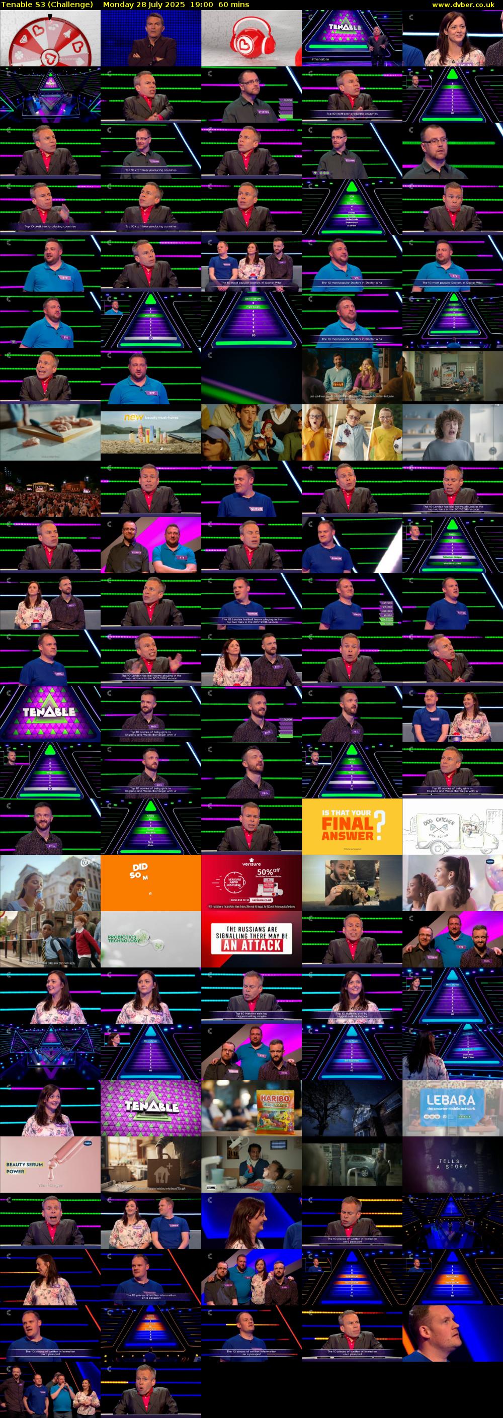 Tenable S3 (Challenge) Monday 28 July 2025 19:00 - 20:00