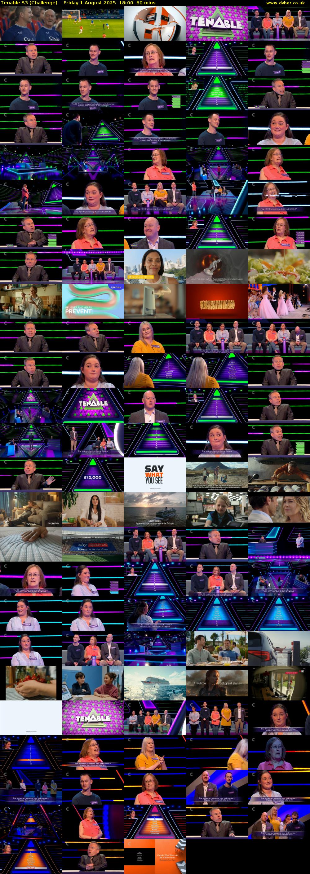Tenable S3 (Challenge) Friday 1 August 2025 18:00 - 19:00