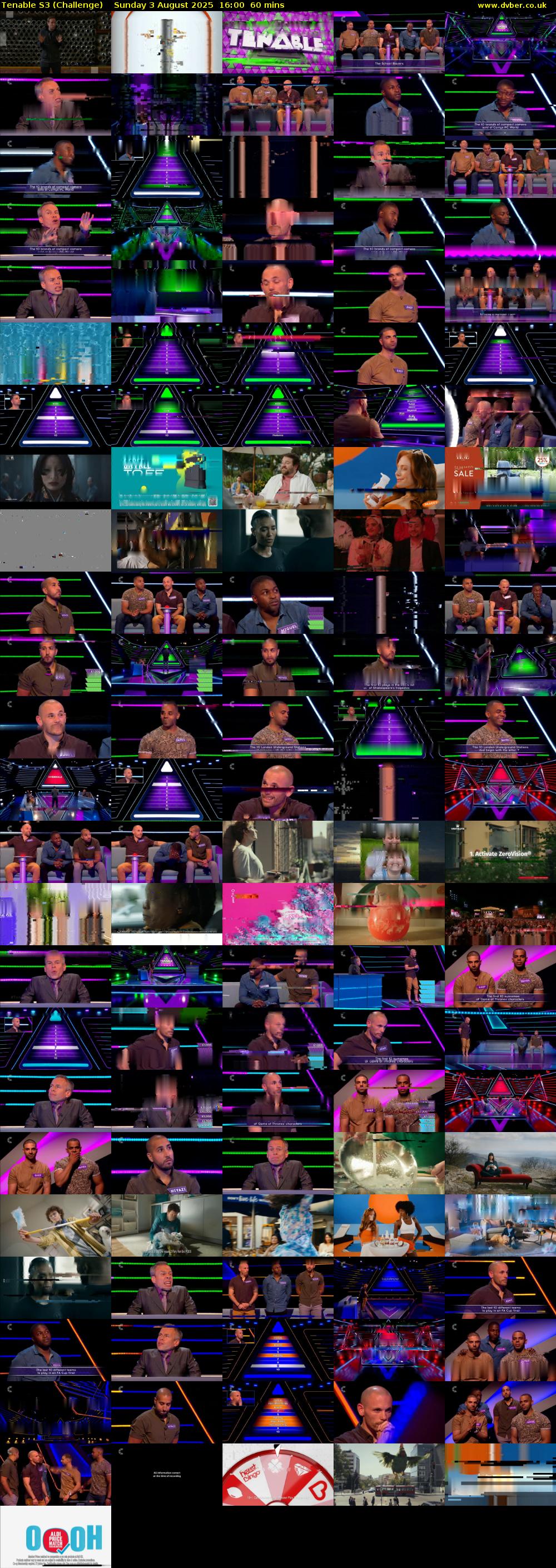 Tenable S3 (Challenge) Sunday 3 August 2025 16:00 - 17:00