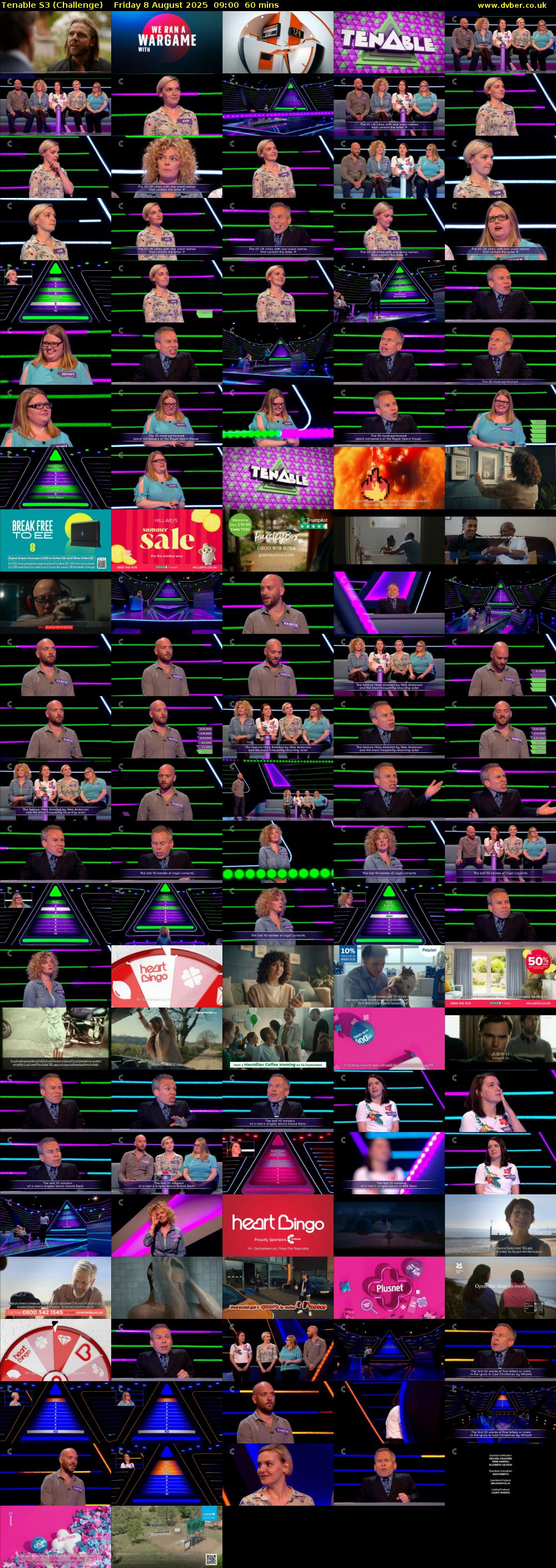 Tenable S3 (Challenge) Friday 8 August 2025 09:00 - 10:00