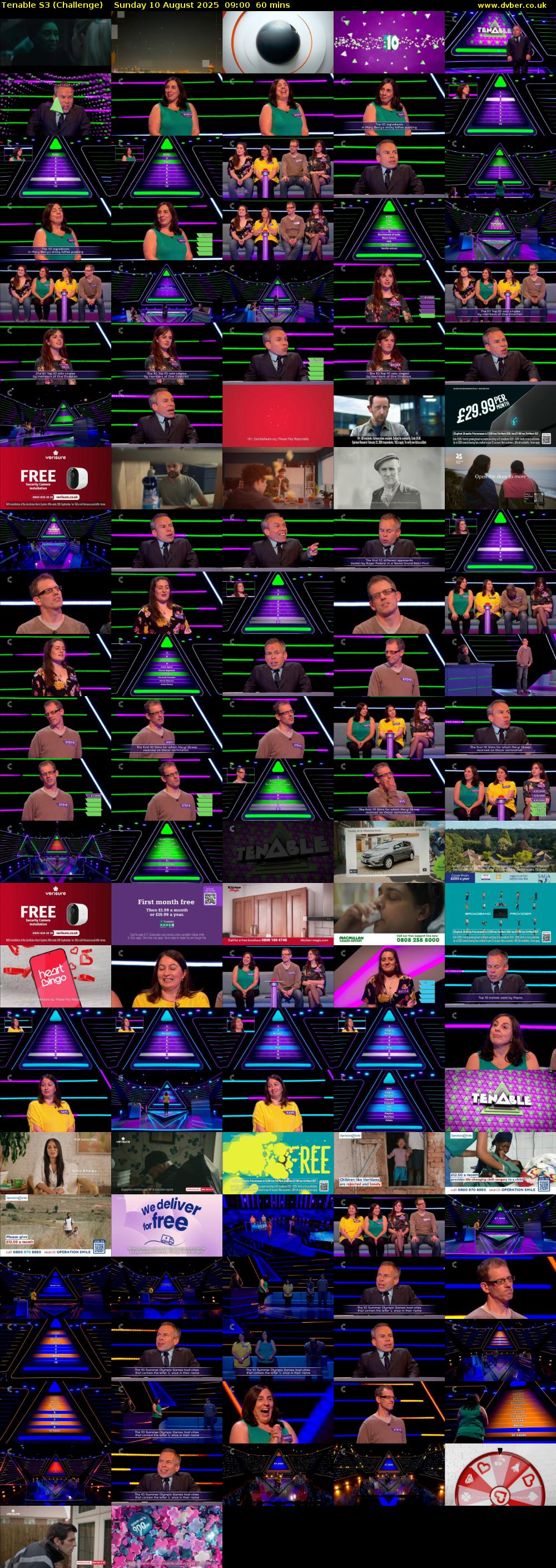 Tenable S3 (Challenge) Sunday 10 August 2025 09:00 - 10:00
