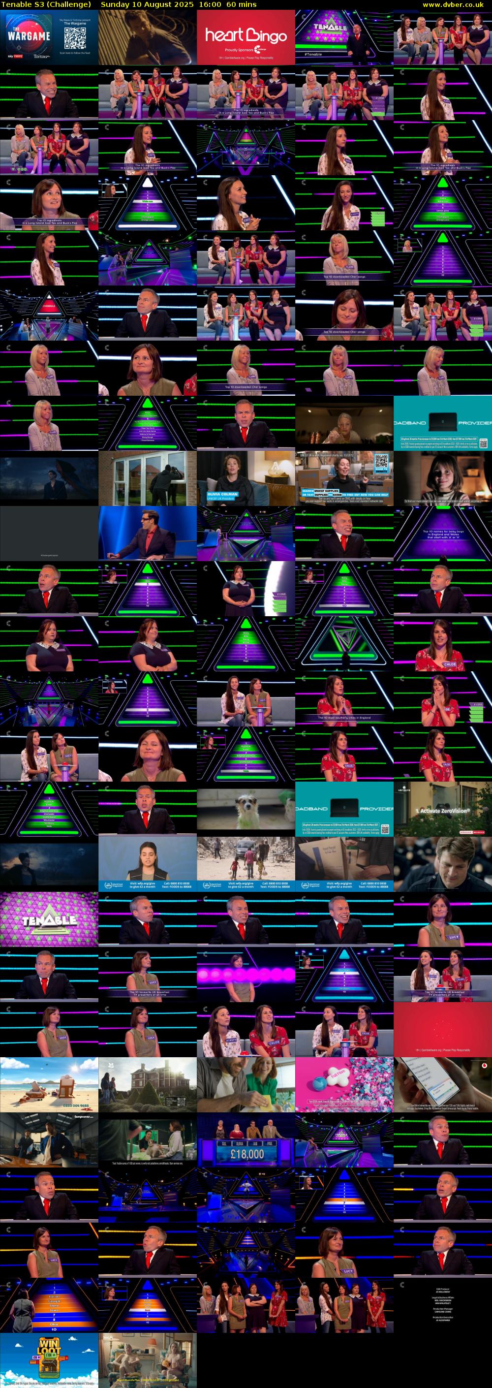 Tenable S3 (Challenge) Sunday 10 August 2025 16:00 - 17:00