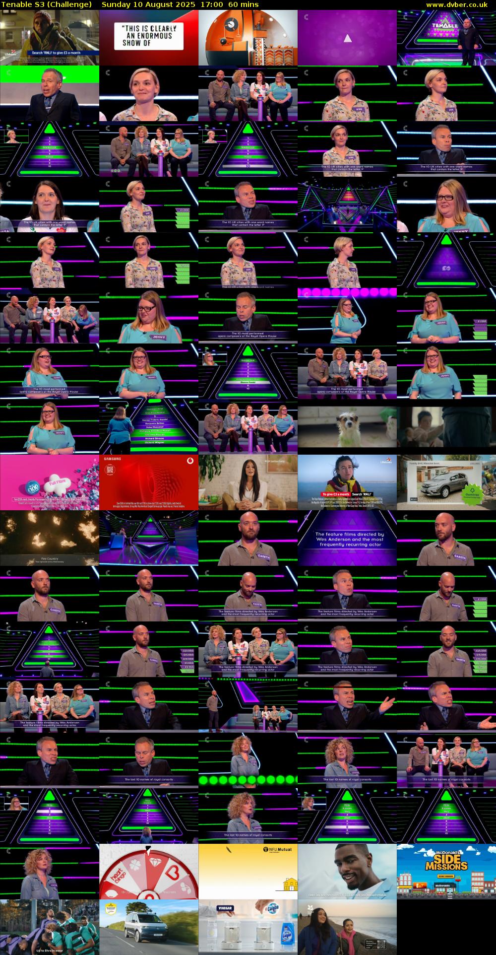 Tenable S3 (Challenge) Sunday 10 August 2025 17:00 - 18:00
