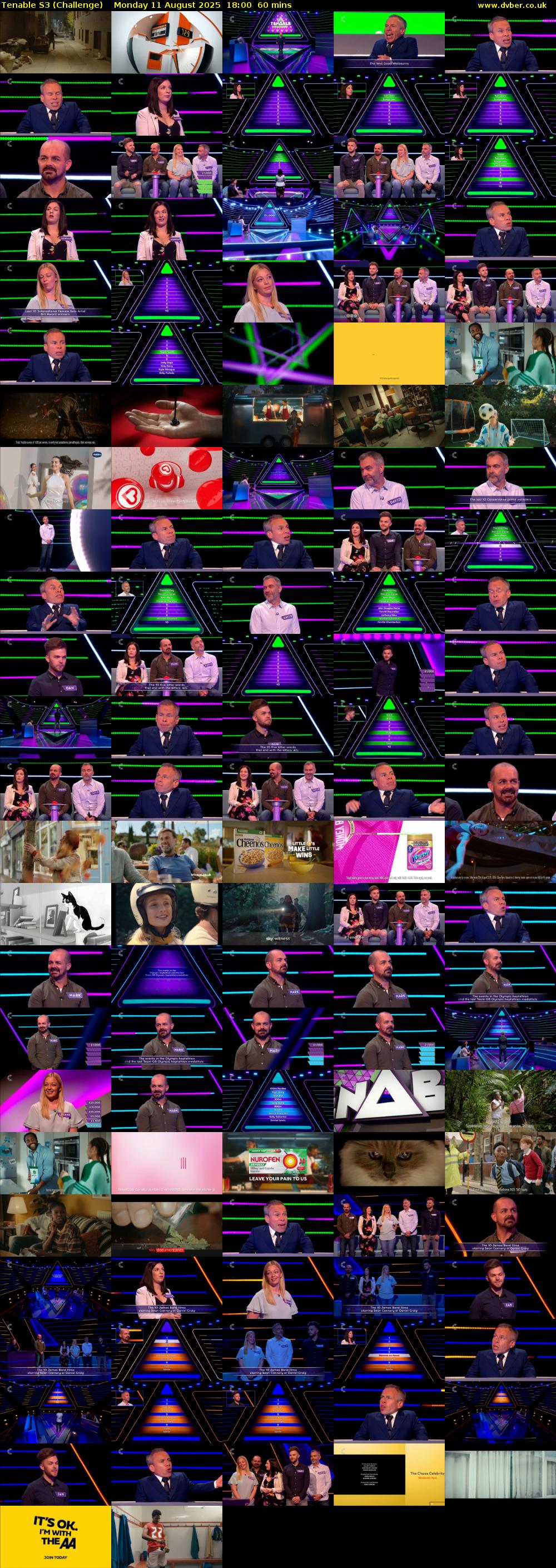 Tenable S3 (Challenge) Monday 11 August 2025 18:00 - 19:00