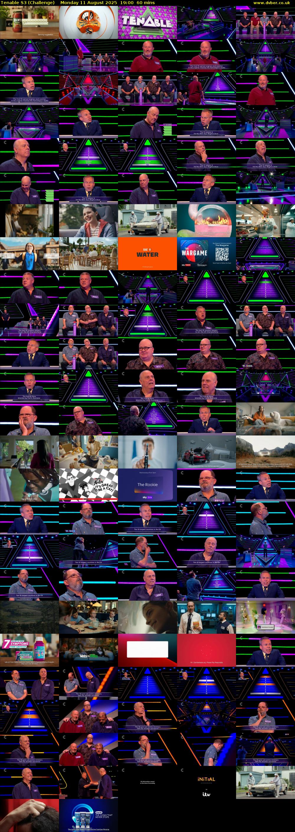 Tenable S3 (Challenge) Monday 11 August 2025 19:00 - 20:00