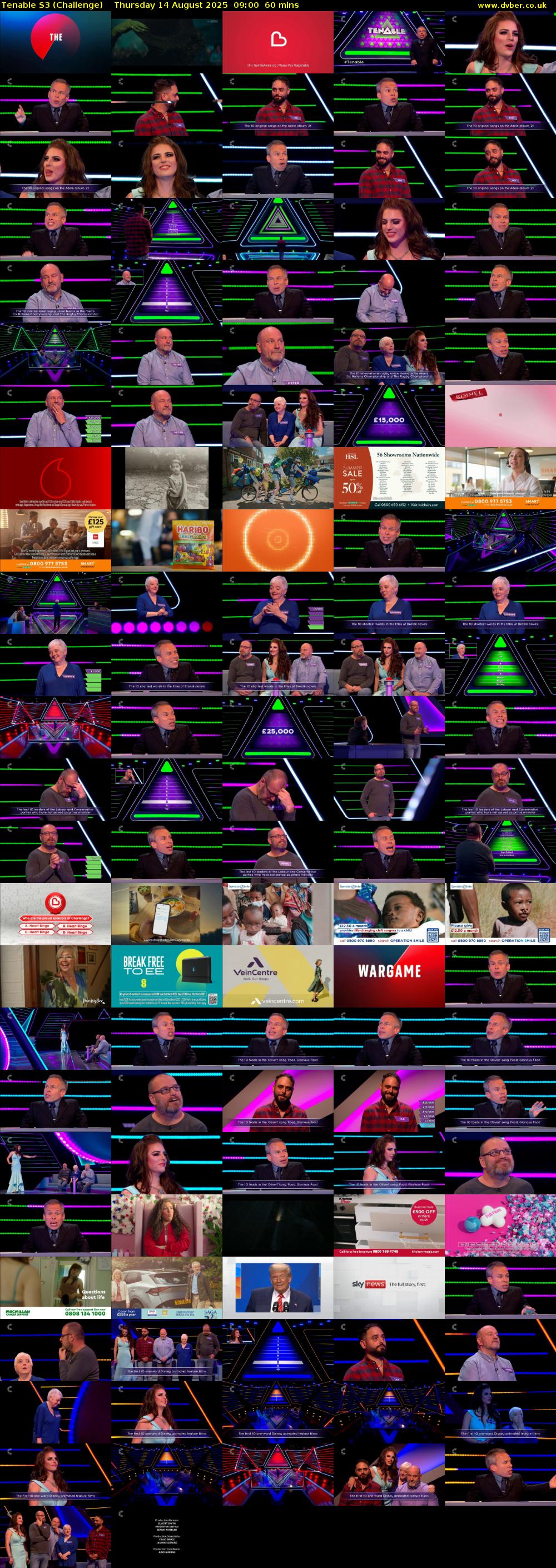 Tenable S3 (Challenge) Thursday 14 August 2025 09:00 - 10:00