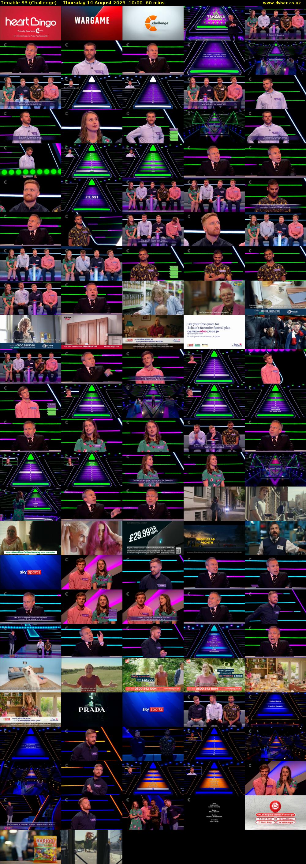 Tenable S3 (Challenge) Thursday 14 August 2025 10:00 - 11:00