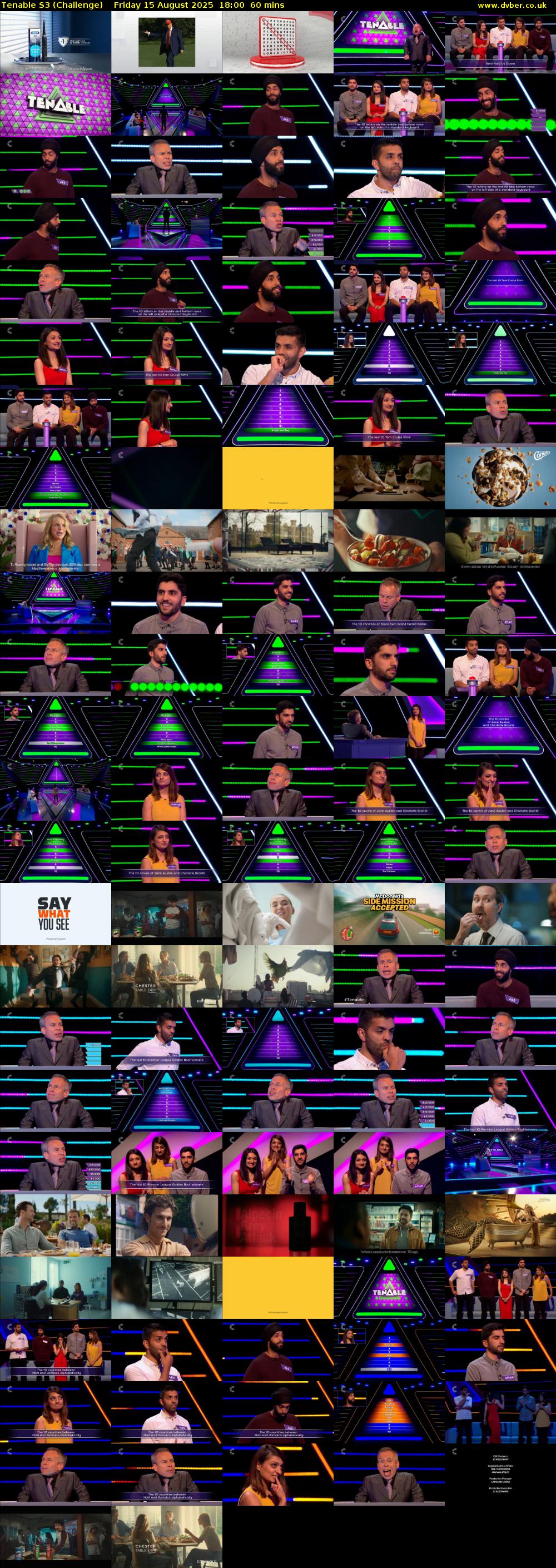 Tenable S3 (Challenge) Friday 15 August 2025 18:00 - 19:00