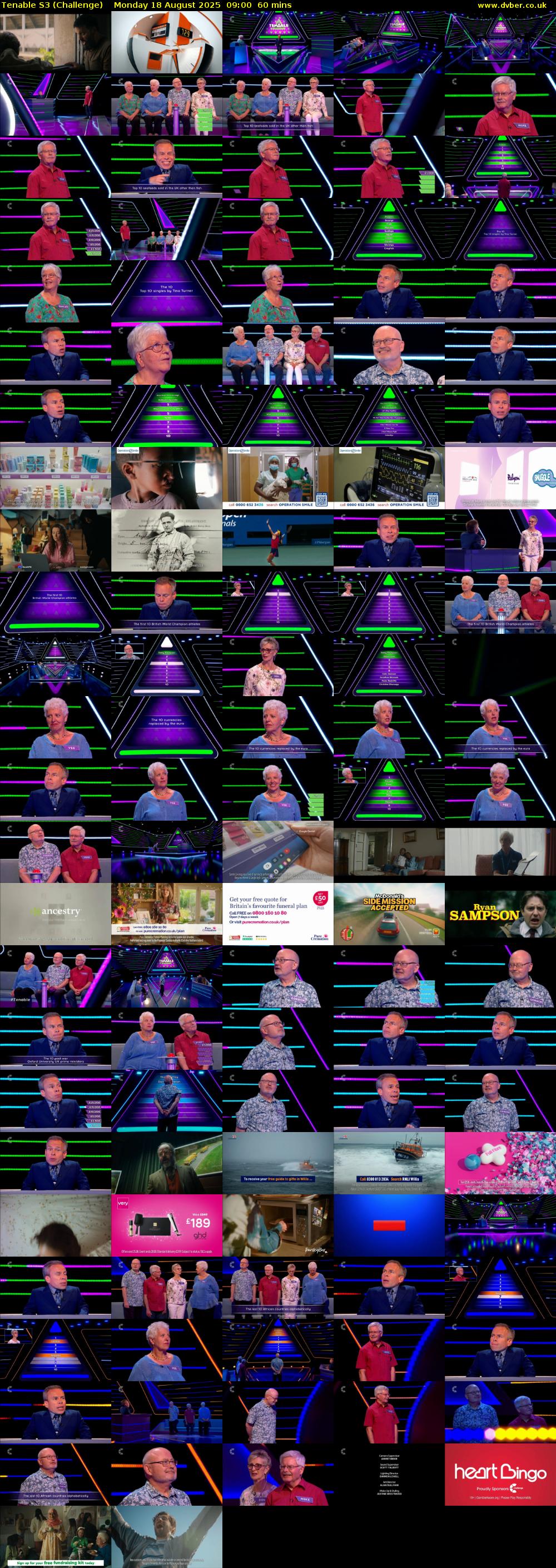 Tenable S3 (Challenge) Monday 18 August 2025 09:00 - 10:00