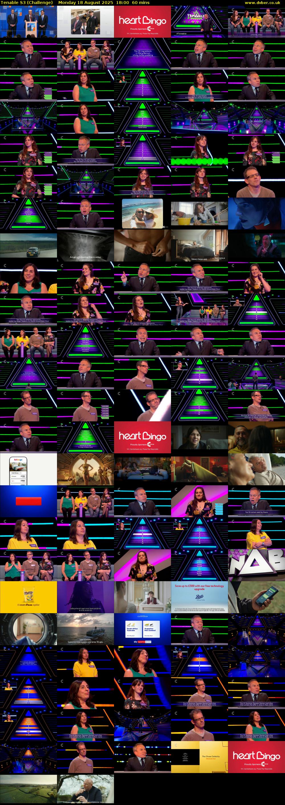 Tenable S3 (Challenge) Monday 18 August 2025 18:00 - 19:00