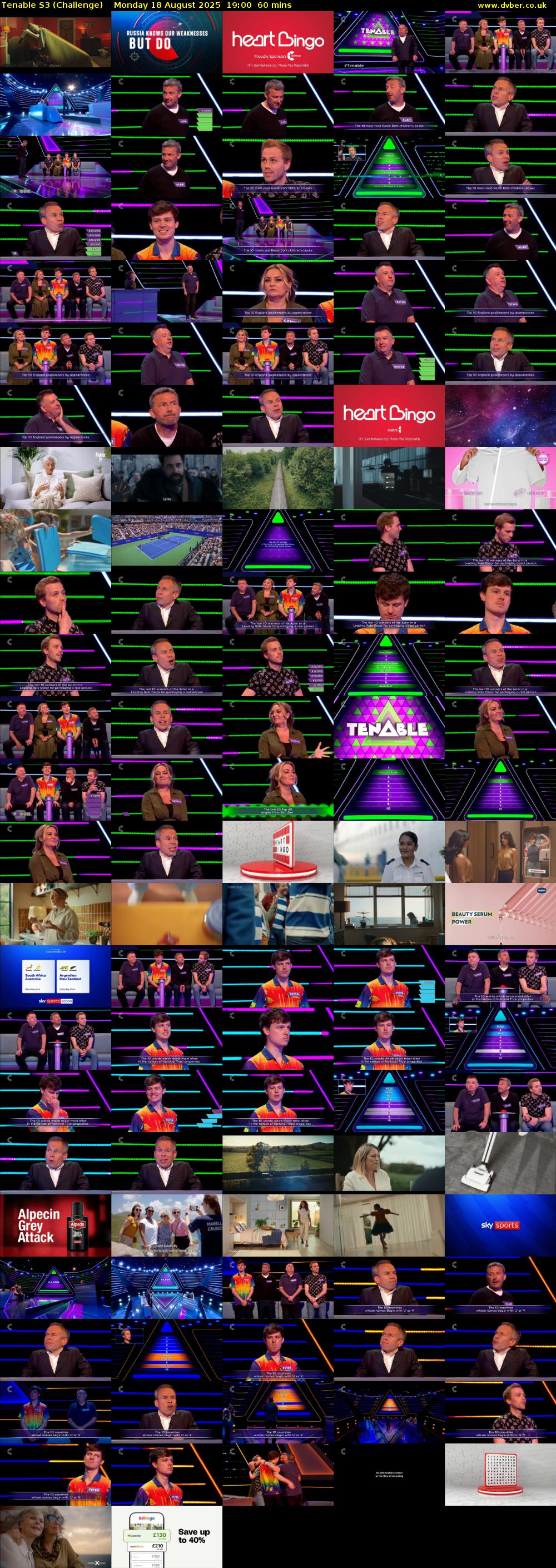 Tenable S3 (Challenge) Monday 18 August 2025 19:00 - 20:00