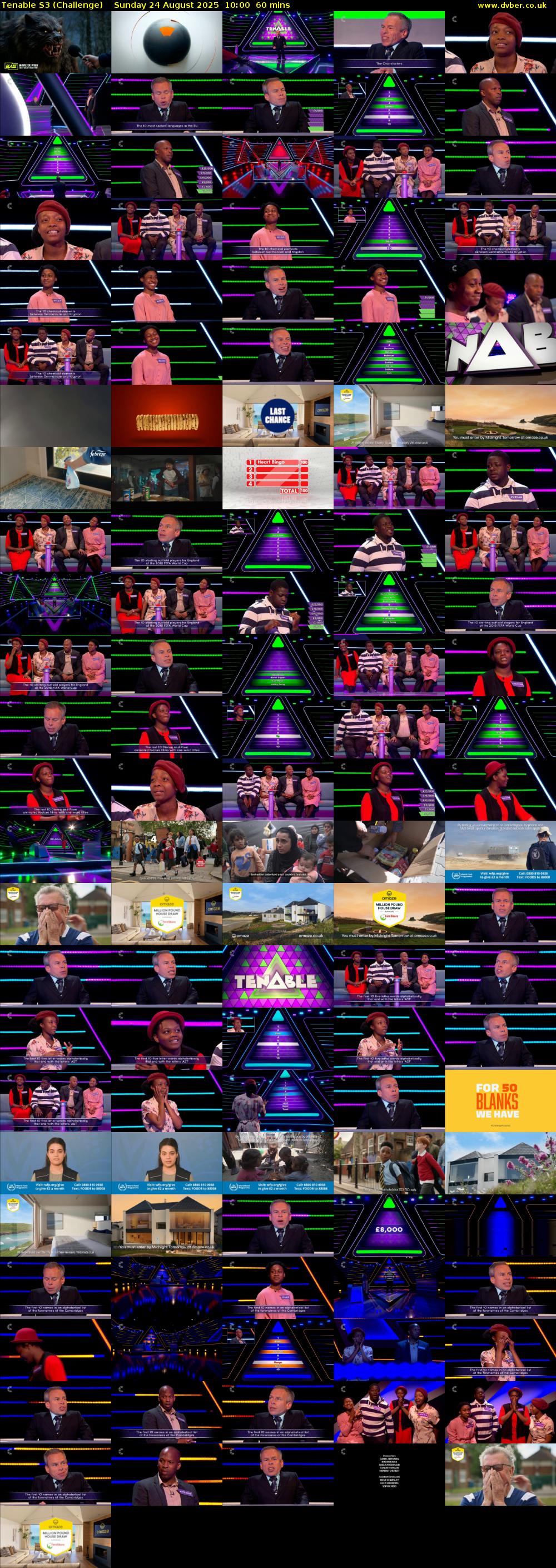 Tenable S3 (Challenge) Sunday 24 August 2025 10:00 - 11:00
