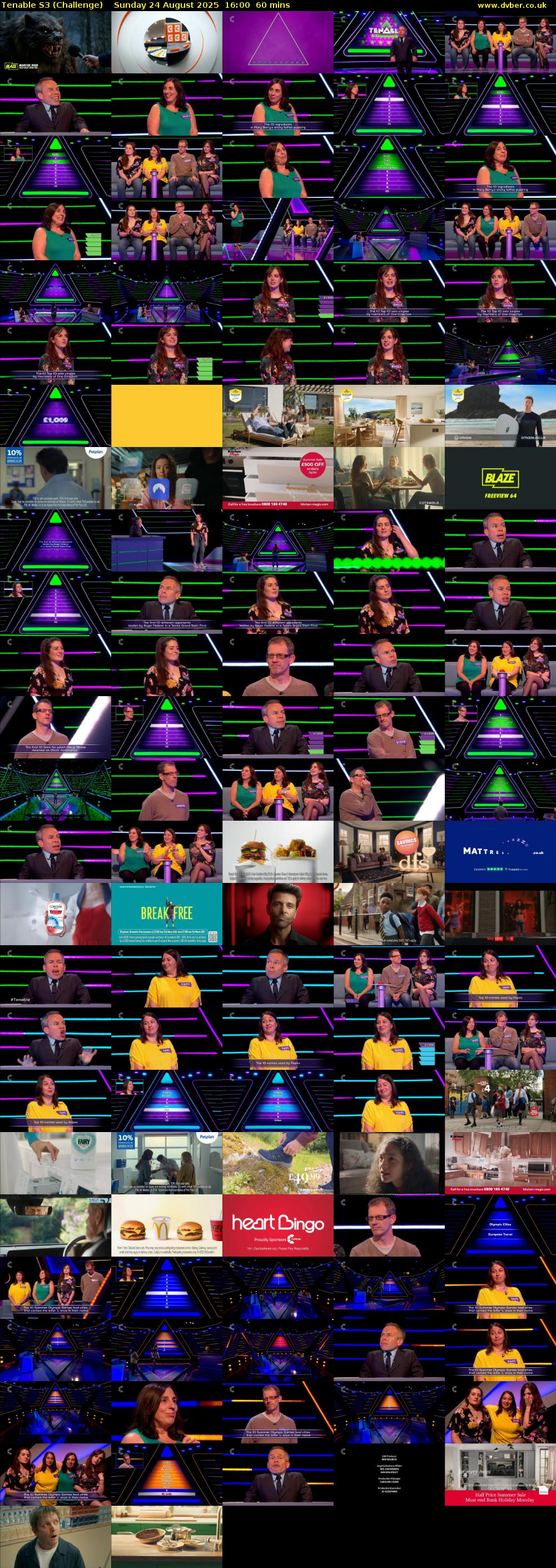 Tenable S3 (Challenge) Sunday 24 August 2025 16:00 - 17:00