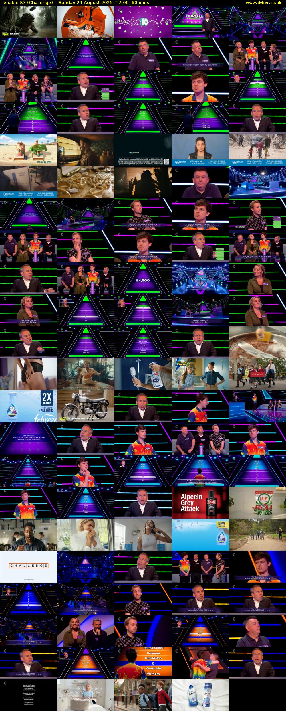 Tenable S3 (Challenge) Sunday 24 August 2025 17:00 - 18:00