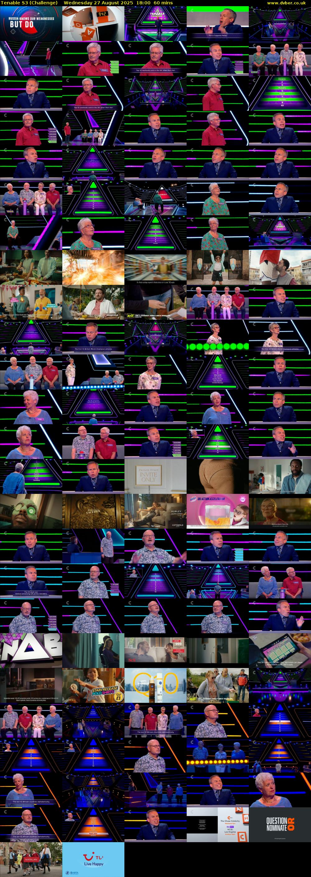 Tenable S3 (Challenge) Wednesday 27 August 2025 18:00 - 19:00