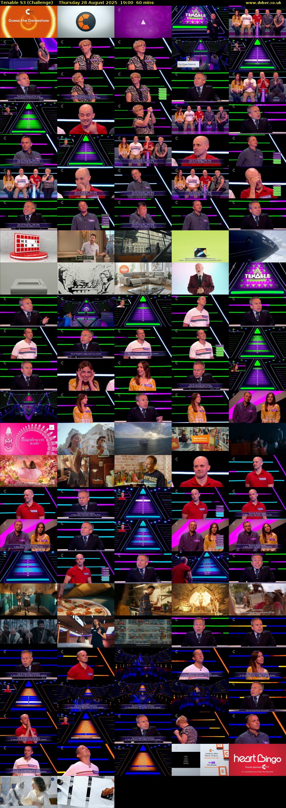 Tenable S3 (Challenge) Thursday 28 August 2025 19:00 - 20:00