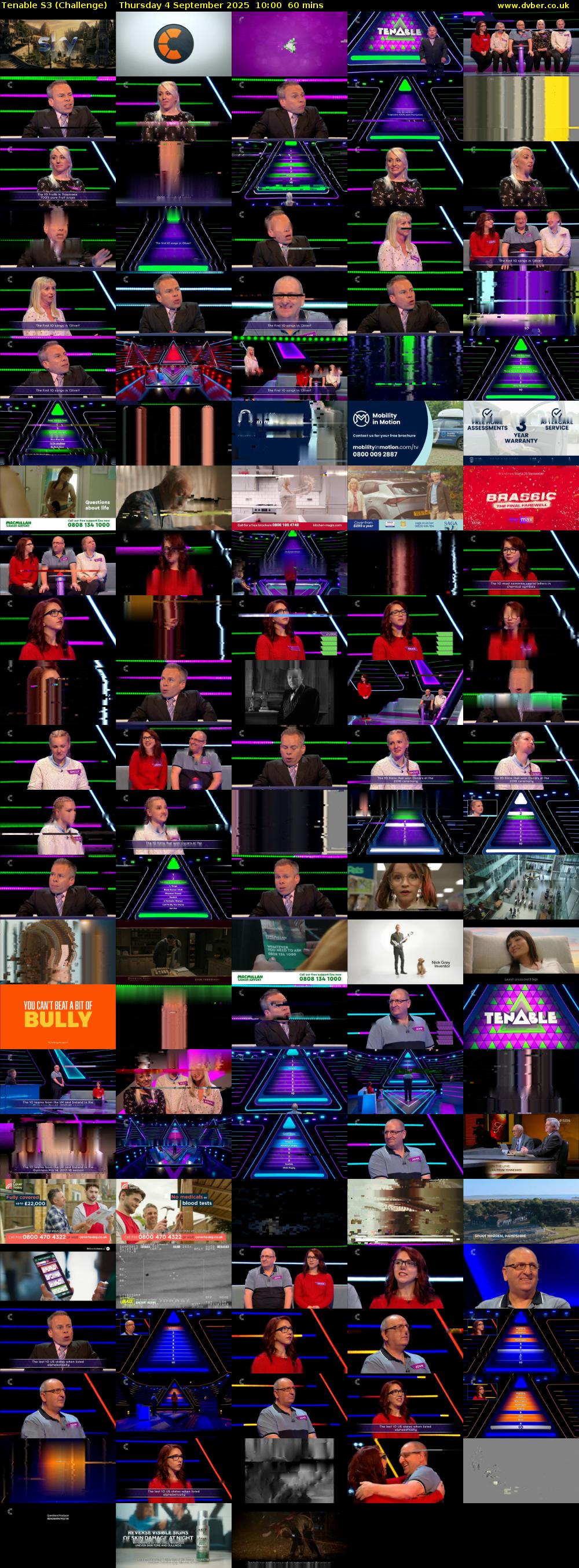 Tenable S3 (Challenge) Thursday 4 September 2025 10:00 - 11:00