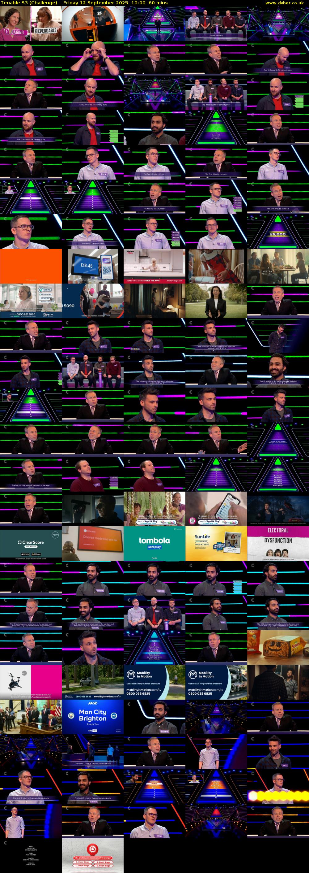 Tenable S3 (Challenge) Friday 12 September 2025 10:00 - 11:00